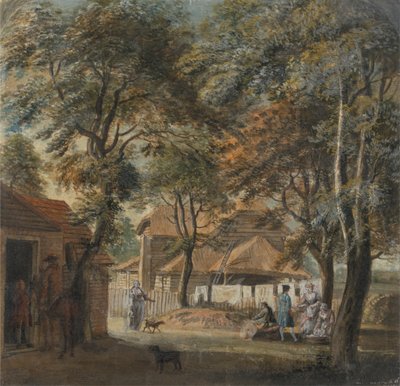 Halfway House, Sadlers Wells door Paul Sandby